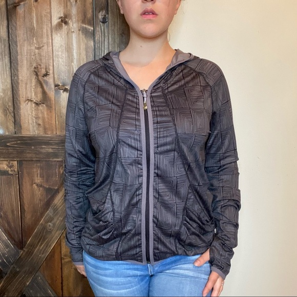 Lole UPF Protection Hooded Light Weight rashy Full Zip - Picture 1 of 10